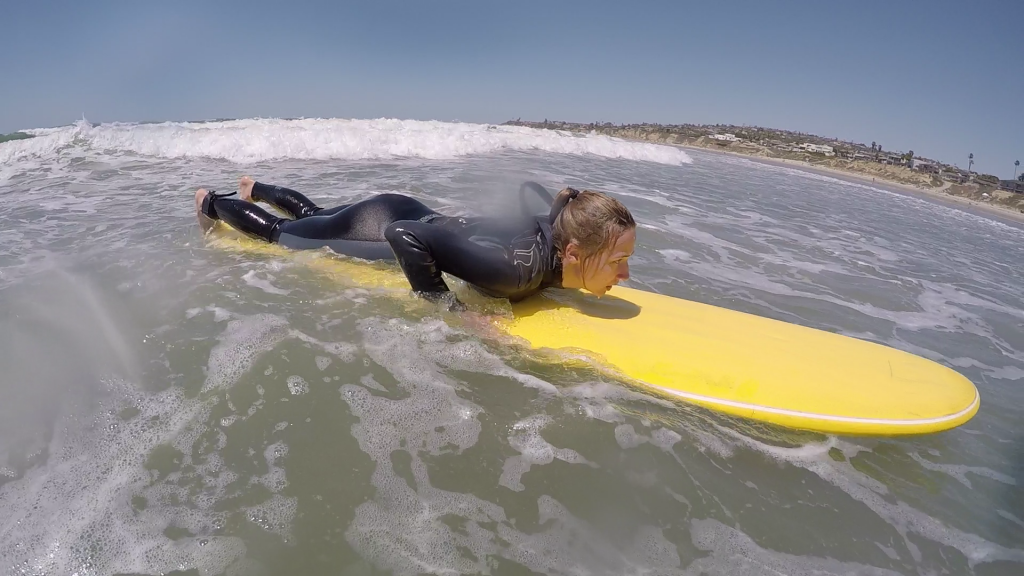 surfing w Kalifornii